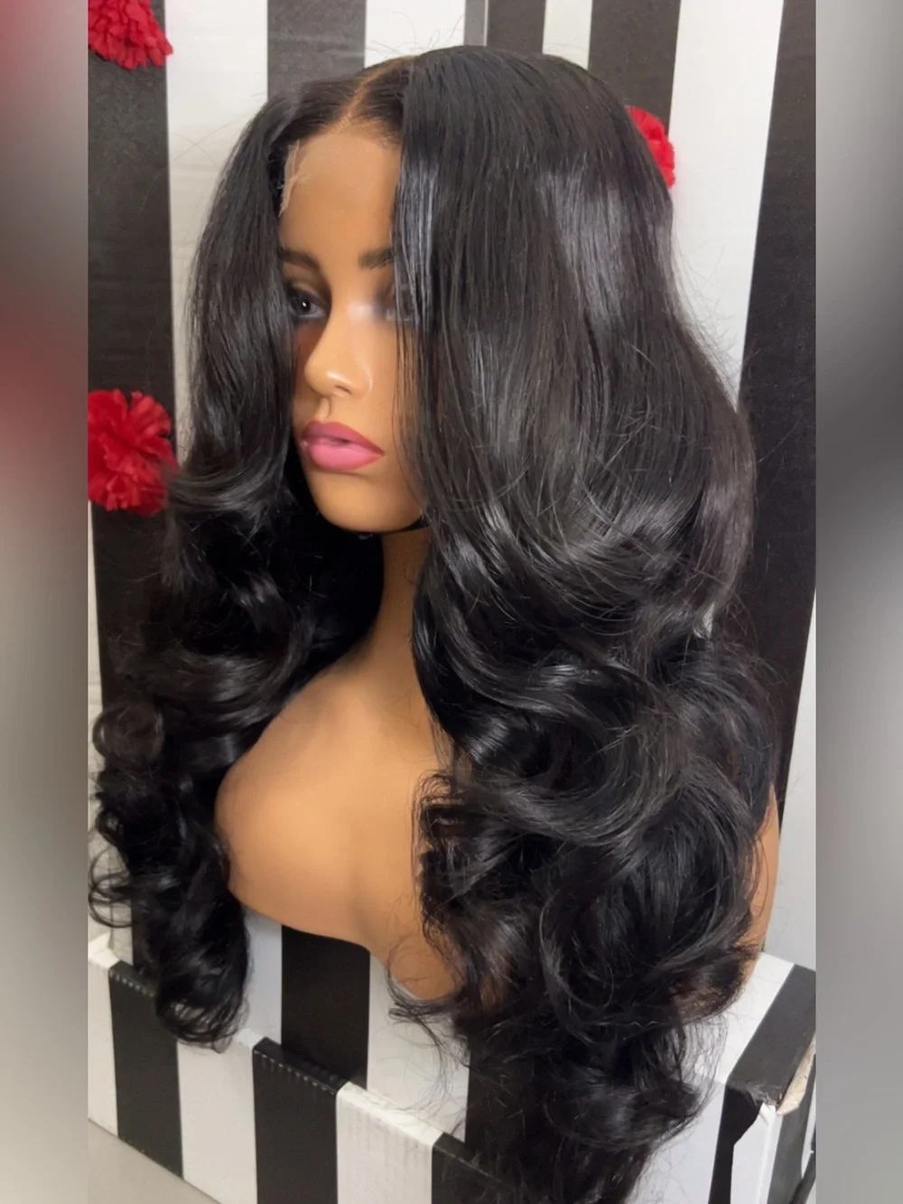 2x6 HD closure wig Raw hair
